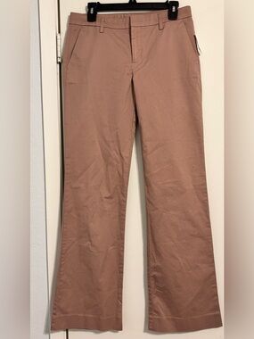 Women’s Khakis Straight-Leg Pants in Dusty Rose